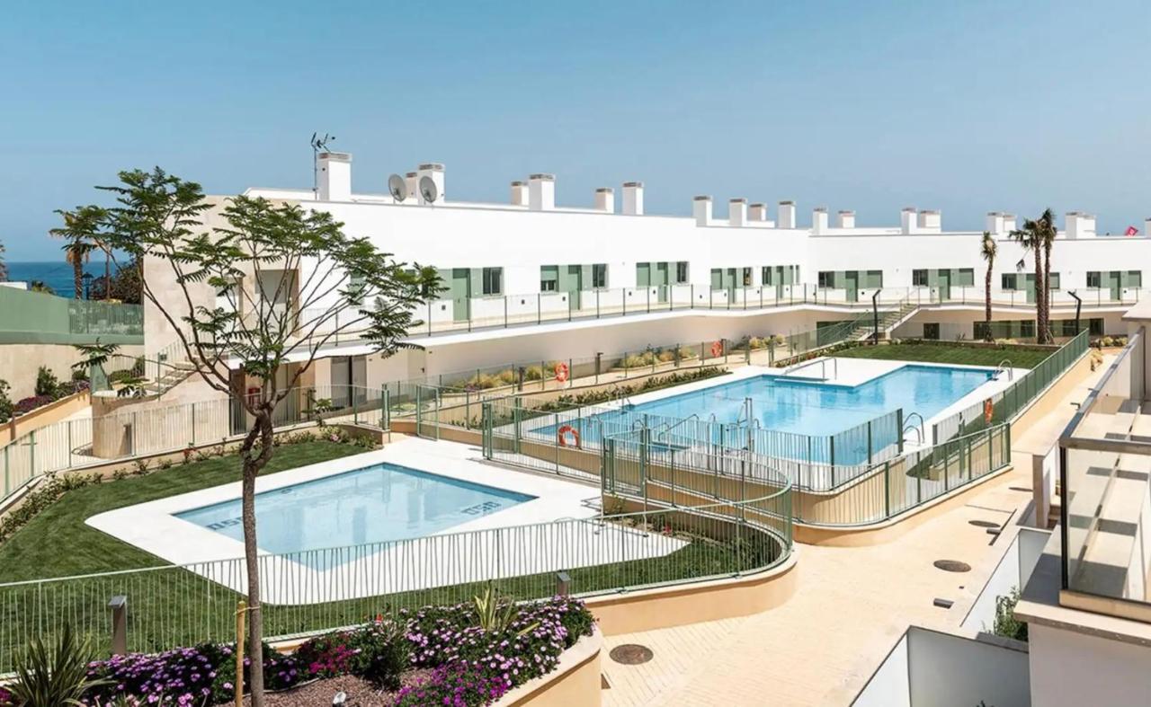 Ocean Apartament !! 1ª Linea Del Mar, Piscina, Parking, Wifi Mojácar Exterior photo